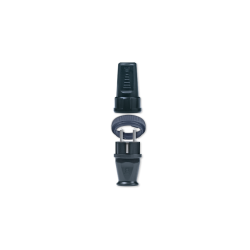 Set pribora za produzni kabal - utikac 305, crni / crni prsten - 4065.13