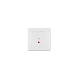 PRESTIGE Taster sklopka za svetlo sa indik. 10A/250V BELA b/m - 609I.00