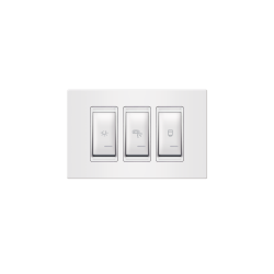 EXPERIENCE Set sklopki za kupatilo 3x16AX/250V sa indikacijom. Univerzalni EXP, beli - 72310.00