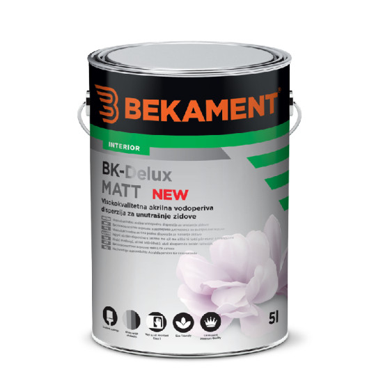 BK - Delux MATT 4.75 lit – baza 200 BK - Delux MATT 4.75 lit – baza 200
