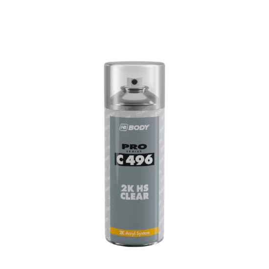 BODY C 496 CLEAR HS SR 400 ml (sprej) - bezbojna