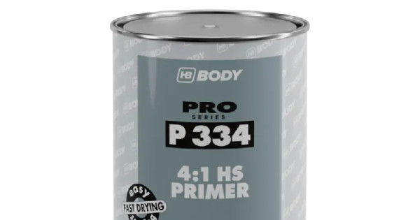 BODY P 334 (4:1) HS PRIMER 1 lit - Sivi + Hardener 725 0.25 lit.
