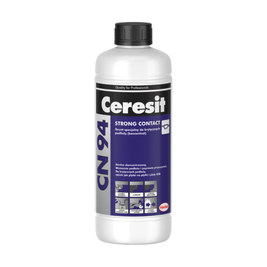 CERESIT CN-94 1 lit – osnovni premaz za neupijajuce podloge CERESIT CN-94 1 lit – osnovni premaz za neupijajuce podloge