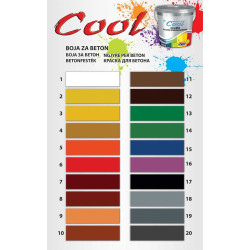 COOL Akrilna BOJA ZA BETON 1 kg – antracit 20