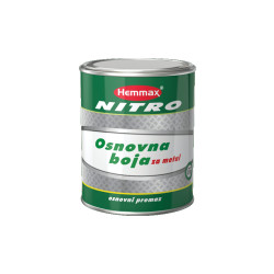 CHEMMAX Nitro osnovna boja za metal 0,9 kg – crna