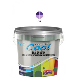 COOL Akrilna BOJA ZA BETON 1 kg – ljubicasta 16