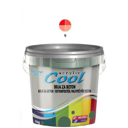 COOL Akrilna BOJA ZA BETON 1 kg – narandžasta 5