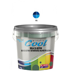 COOL Akrilna BOJA ZA BETON 1 kg – plava 15