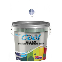 COOL Akrilna BOJA ZA BETON 1 kg – siva 18