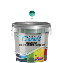 COOL Akrilna BOJA ZA BETON 1 kg – zelena 13