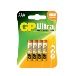 Ultra – Alkalna baterija AAA / 1.5 V (24AU-U4/LR03) – blister 4 kom