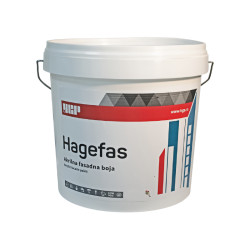 HAGEFAS Akrilna boja za spoljašnje zidove, BELA  5 kg