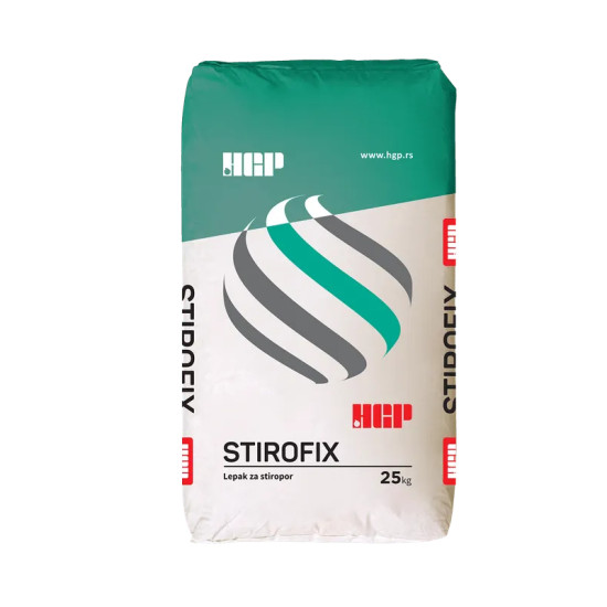 STIROFIX Jednokomponetni 25 kg - za Stiropor STIROFIX Jednokomponetni 25 kg - za Stiropor