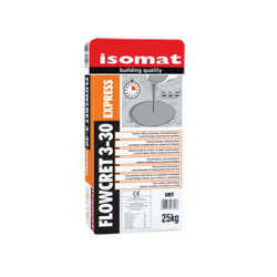 Isomat FLOWCRET 3-30 EXPRESS Sivi 25 kg