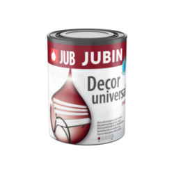 JUBIN DECOR UNI. MATT - Beli - 0,65 lit