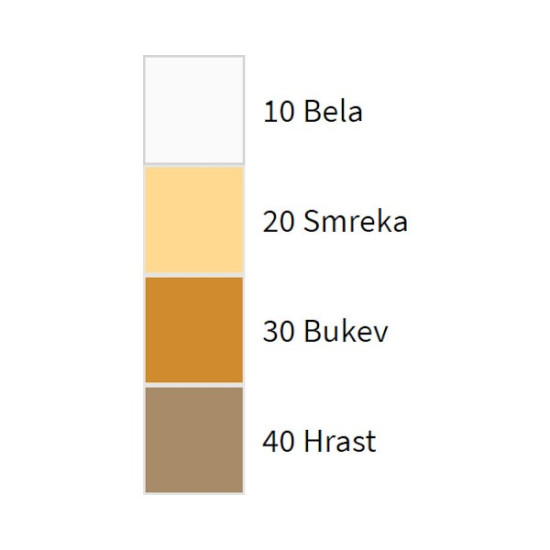 JUBIN Akrilin - 750 gr - Hrast 40