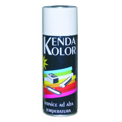 KENDA SPREJ ZA VISOKE TEMPERATURE 600°C, 400 ml – aluminium  03-5804