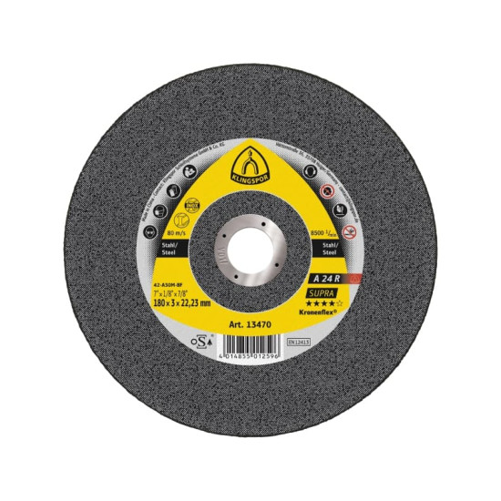 KL Rezna ploca A24R Supra 125x2,5x22,23mm - 13295 KL Rezna ploca A24R Supra 125x2,5x22,23mm - 13295