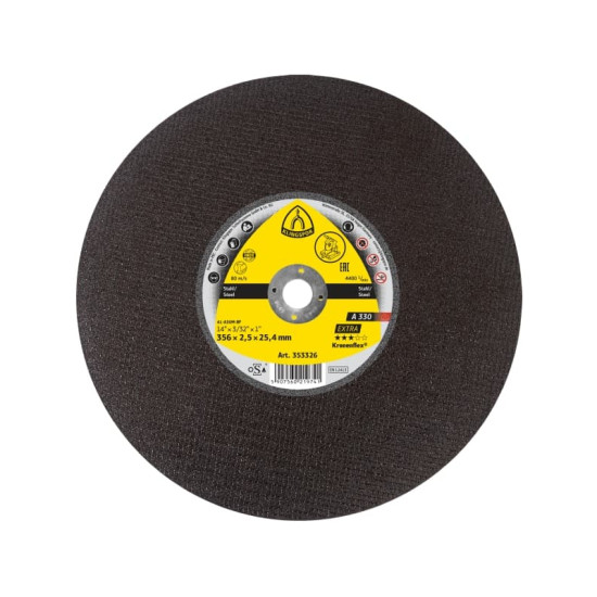 KL Rezna ploca A330 ex 350x2.5x25,4mm - 353326 KL Rezna ploca A330 ex 350x2.5x25,4mm - 353326