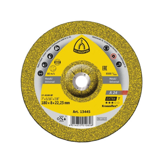 KL Brusna ploca za metal A24EX 115x6x22,23mm - 246682 (13401)