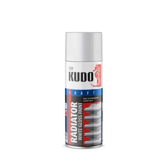 KUDO BOJA ZA RADIJATORE 400 ml - Sjajno Bela