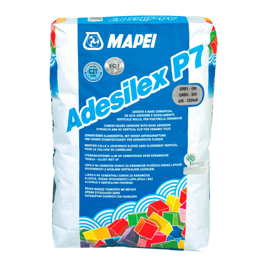 MAPEI AdeSilex P7 Extra {C2TE} 25 kg - sivi MAPEI AdeSilex P7 Extra {C2TE} 25 kg - sivi