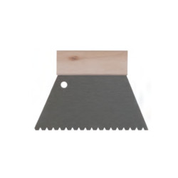 Špahtla nazubljena 180 mm