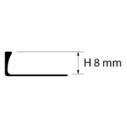 FP Profil L1A 2.5m - aluminijum.00 - 4961
