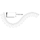 FP Profil LF3A 2.5m - aluminijum.00 - 3270