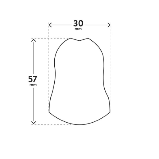 Spoljasnji ugao za Laminat lajsne PF56 (2 kom) 252 – 3532