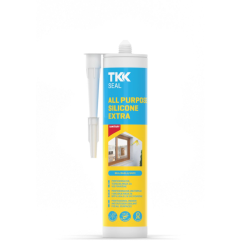 TKK SEAL All purpose silicone extra 300 ml - transparent (Neutral)