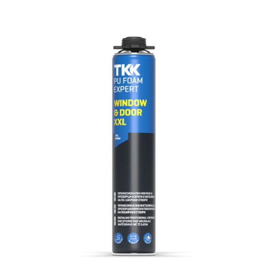 TKK PUR PENA Window & Door / Crno-plava / XXL Pištoljska - 840 ml