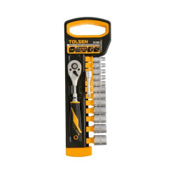 SET NASADNIH KLJUČEVA SA RUČICOM 1/4\" 14-DELNI (M2-M8)