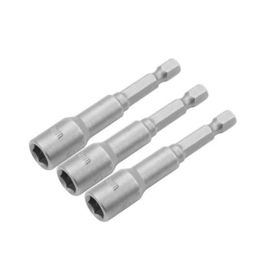 BIT SA NASADNIM KLJUČEM MAGNETNI SET 3-DELNI 65mm*8mm