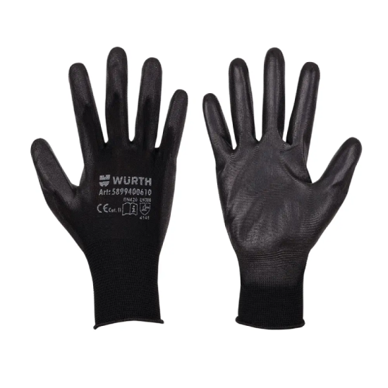 Zaštitna rukavica Black PU, vel. 11