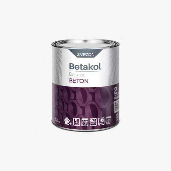 BETAKOL Boja za beton – oksidno crvena 0.75 lit BETAKOL Boja za beton – oksidno crvena 0.75 lit