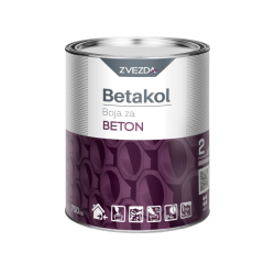 BETAKOL Boja za beton – bela RAL 9010  0.75 lit