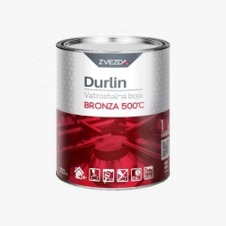 DURLIN Vatrostalna boja bronza 500 °C – srebrna  0.75 lit