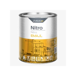NITRO Nitro emajl – crveni RAL 3020  0.75 lit